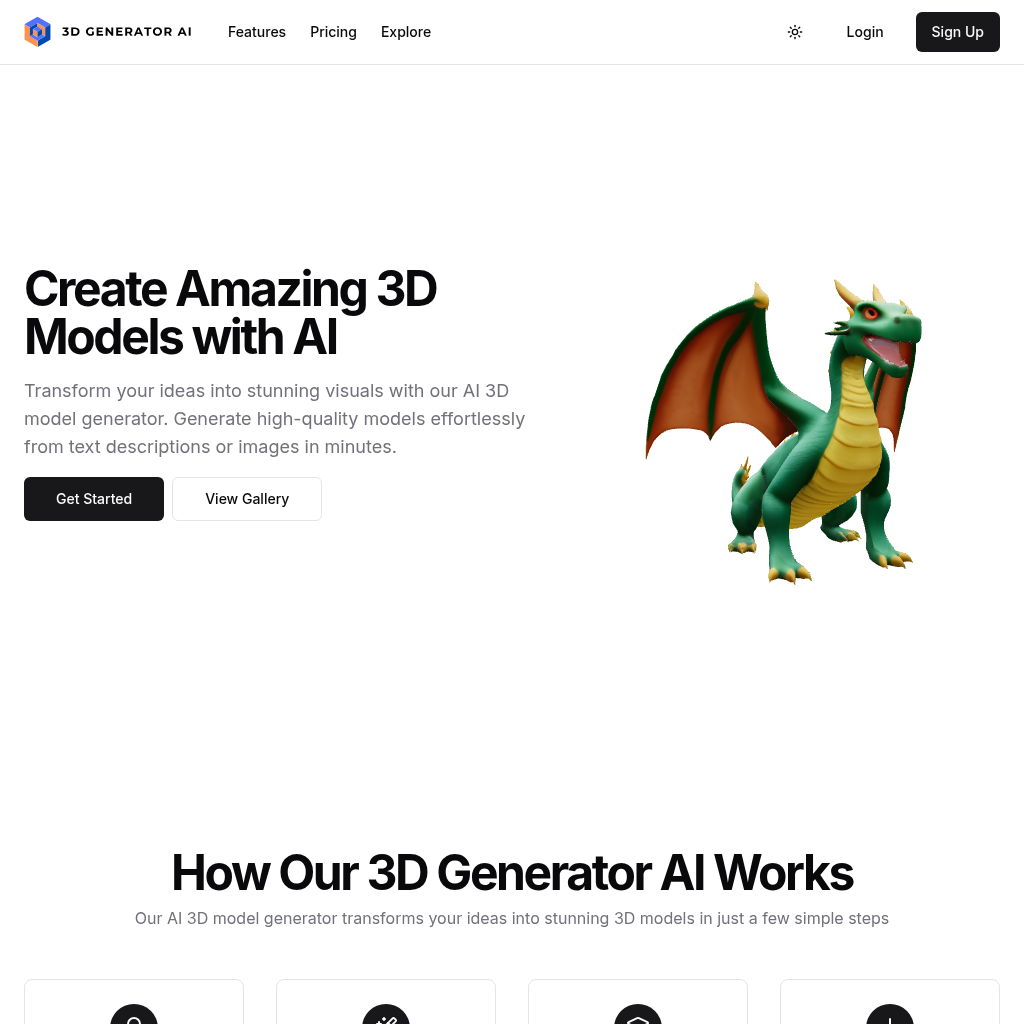 3D Generator AI: Create Stunning 3D Models with AI