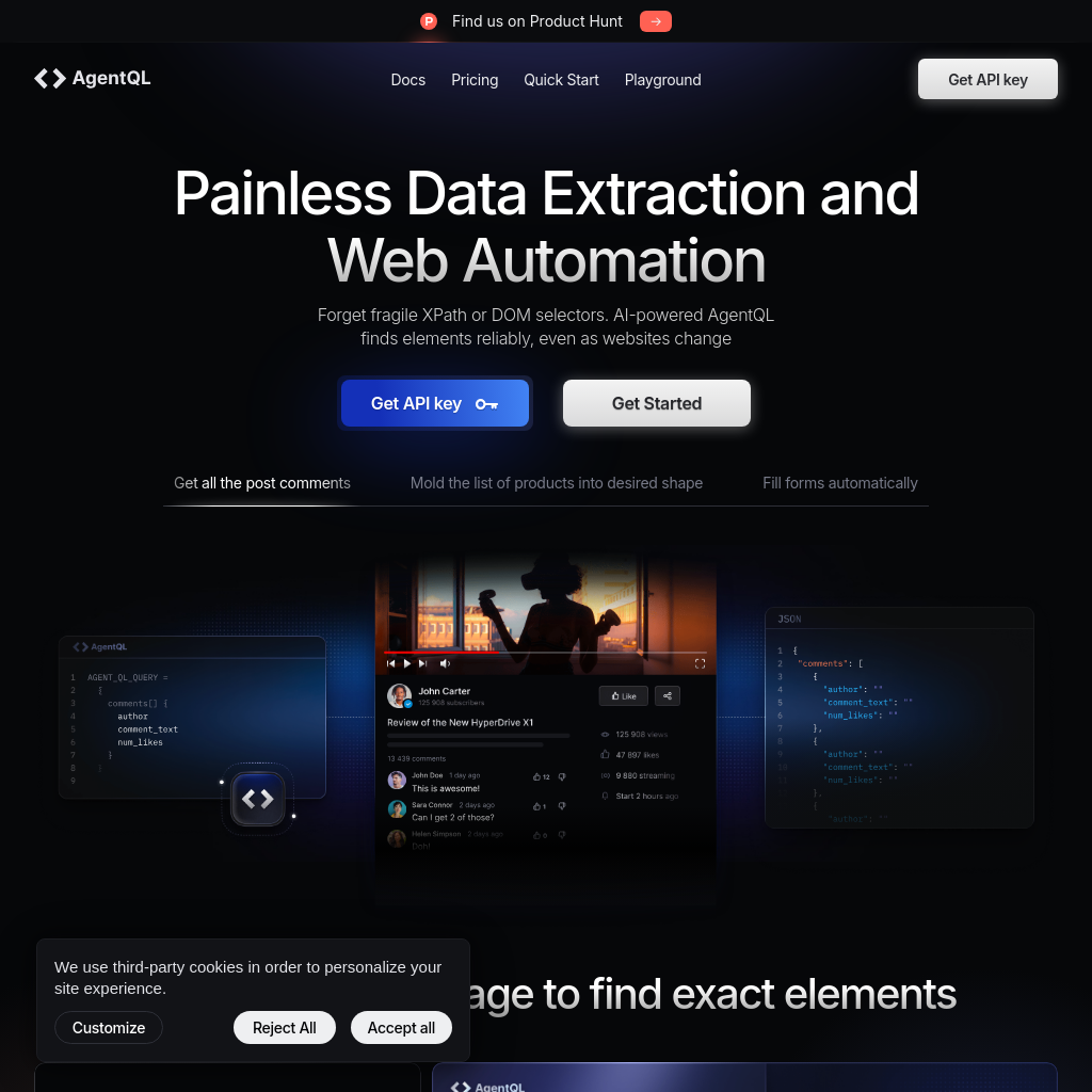 Extract with Ease, Not Code