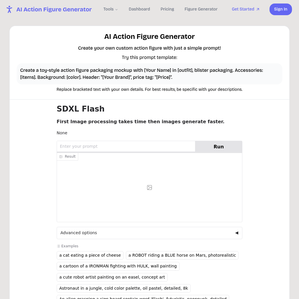 AI Action Figure Generator: Transform Your Photos into Collectible Action Figures with Ease