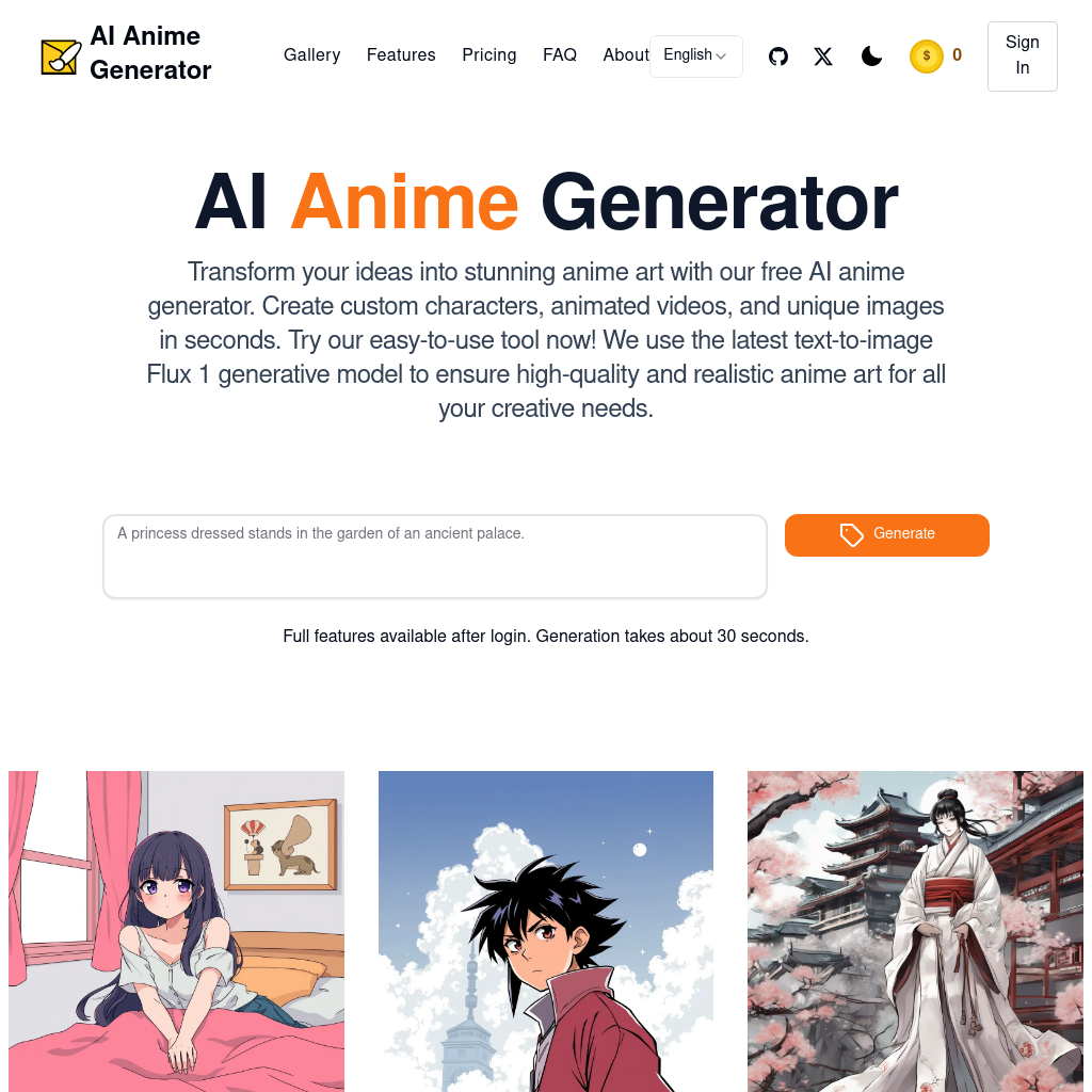 Bring Anime Vision to Life in Seconds