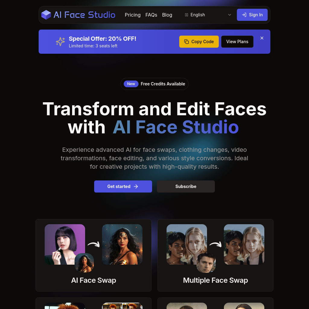 Transform Faces, Dominate Creativity: Effortless AI Edits
