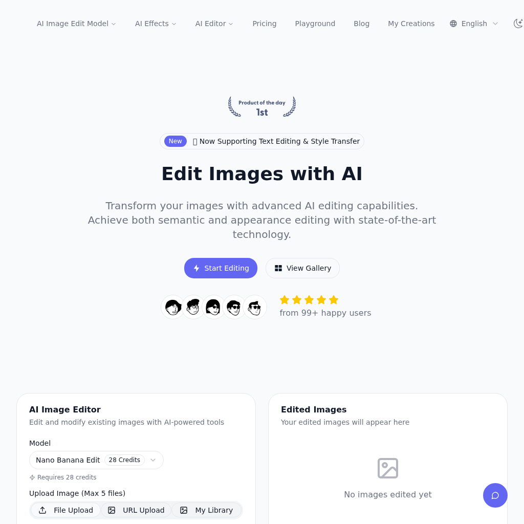 AI Image Edit: Professional AI-Powered Image Editing Tool: Transform your images with advanced AI image editing technology