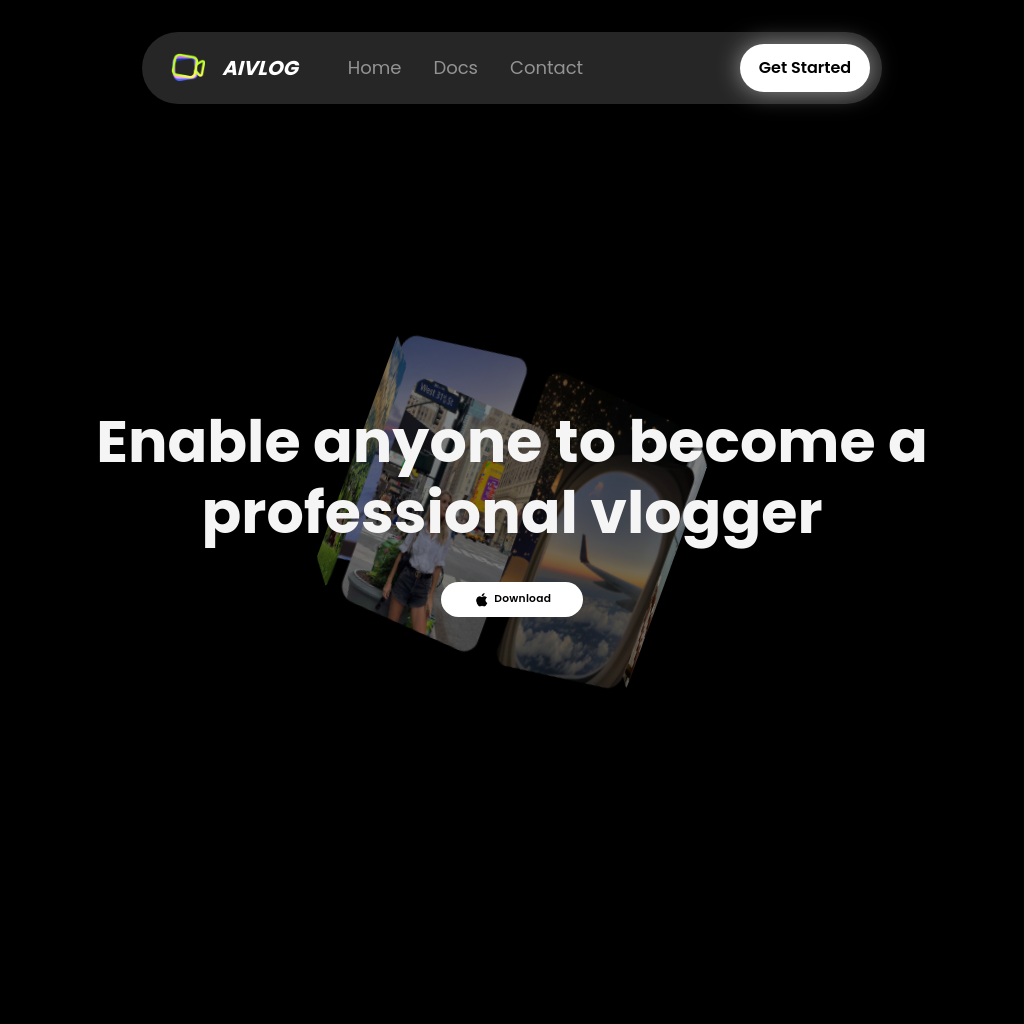 AIVLOG: Automate Your Vlog Creation, Not Your Boring Editing Process