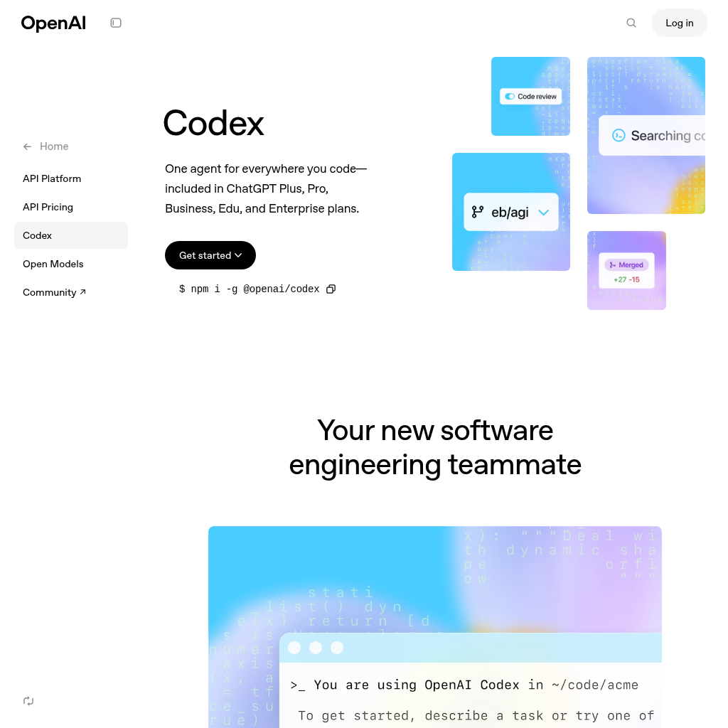 Codex: Write, Code, and Review with One Agent