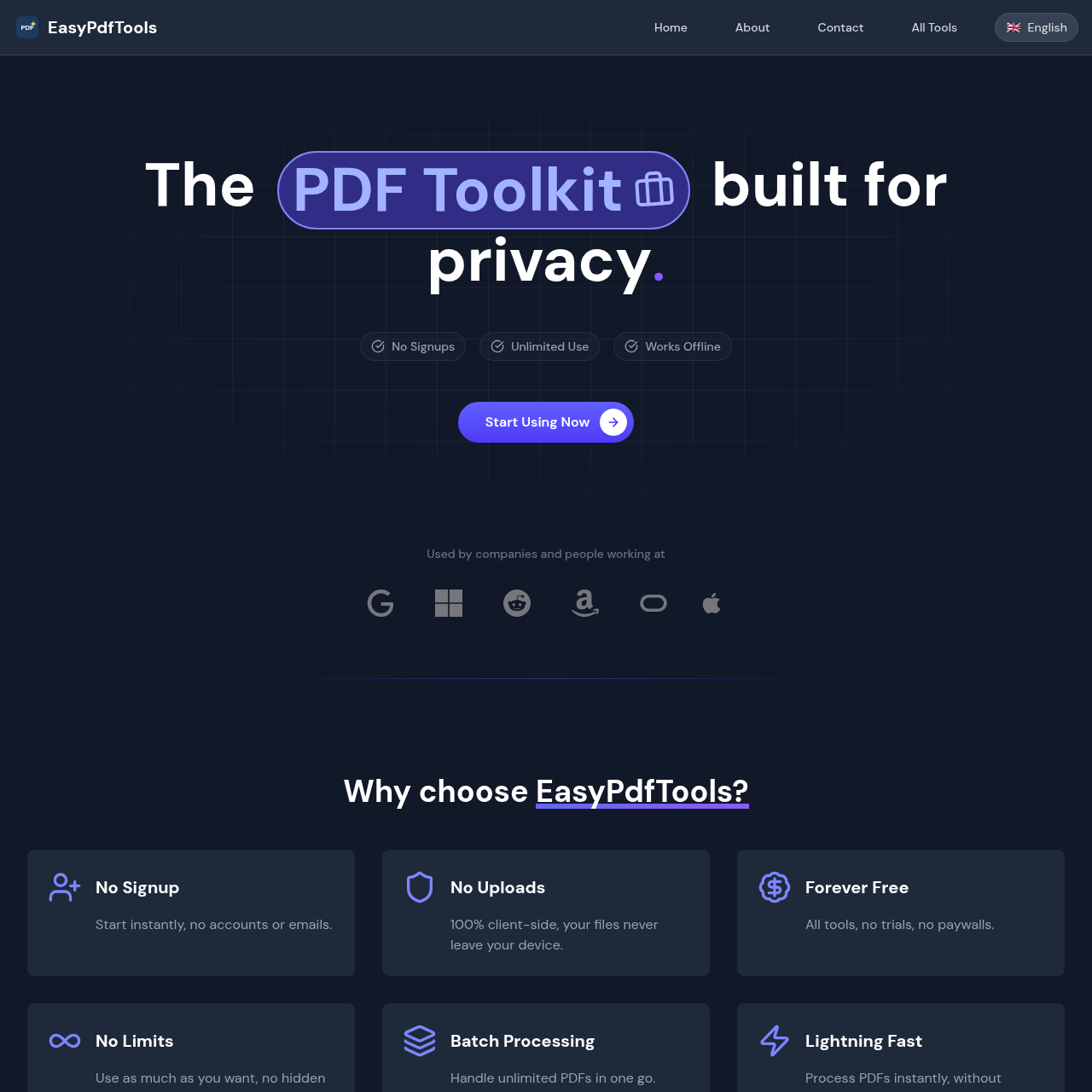 EasyPdfTools: The PDF Toolkit for You