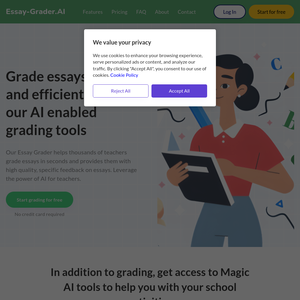Grade essays with precision and speed