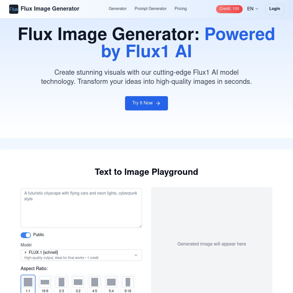 Create Any Image with Words