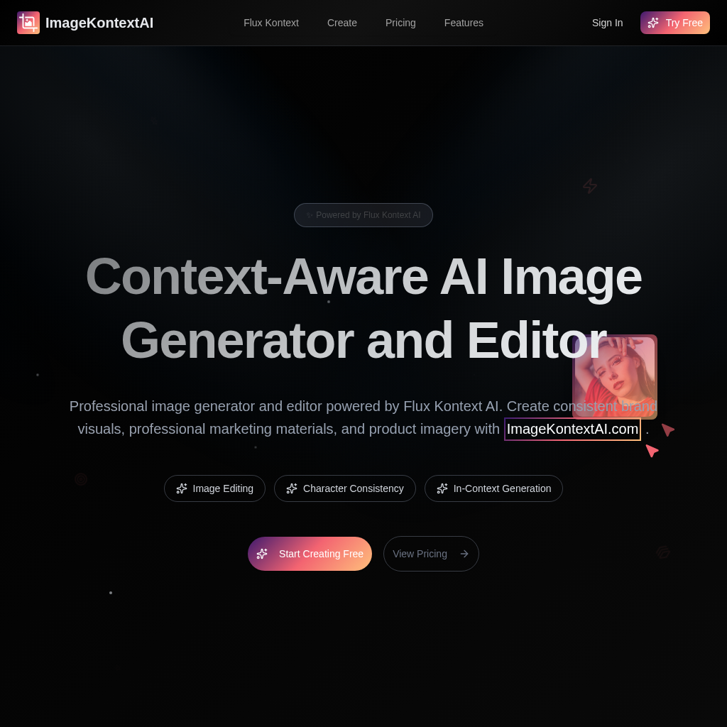 Flux Kontext AI Image Generator Platform: Powering Consistent Visuals for Brands and Marketers