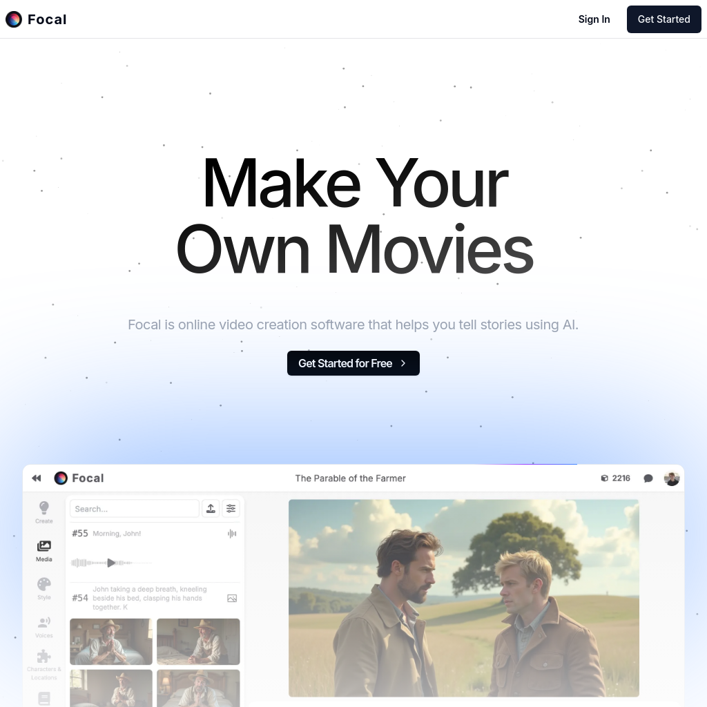 Make your own TV shows and movies with ease