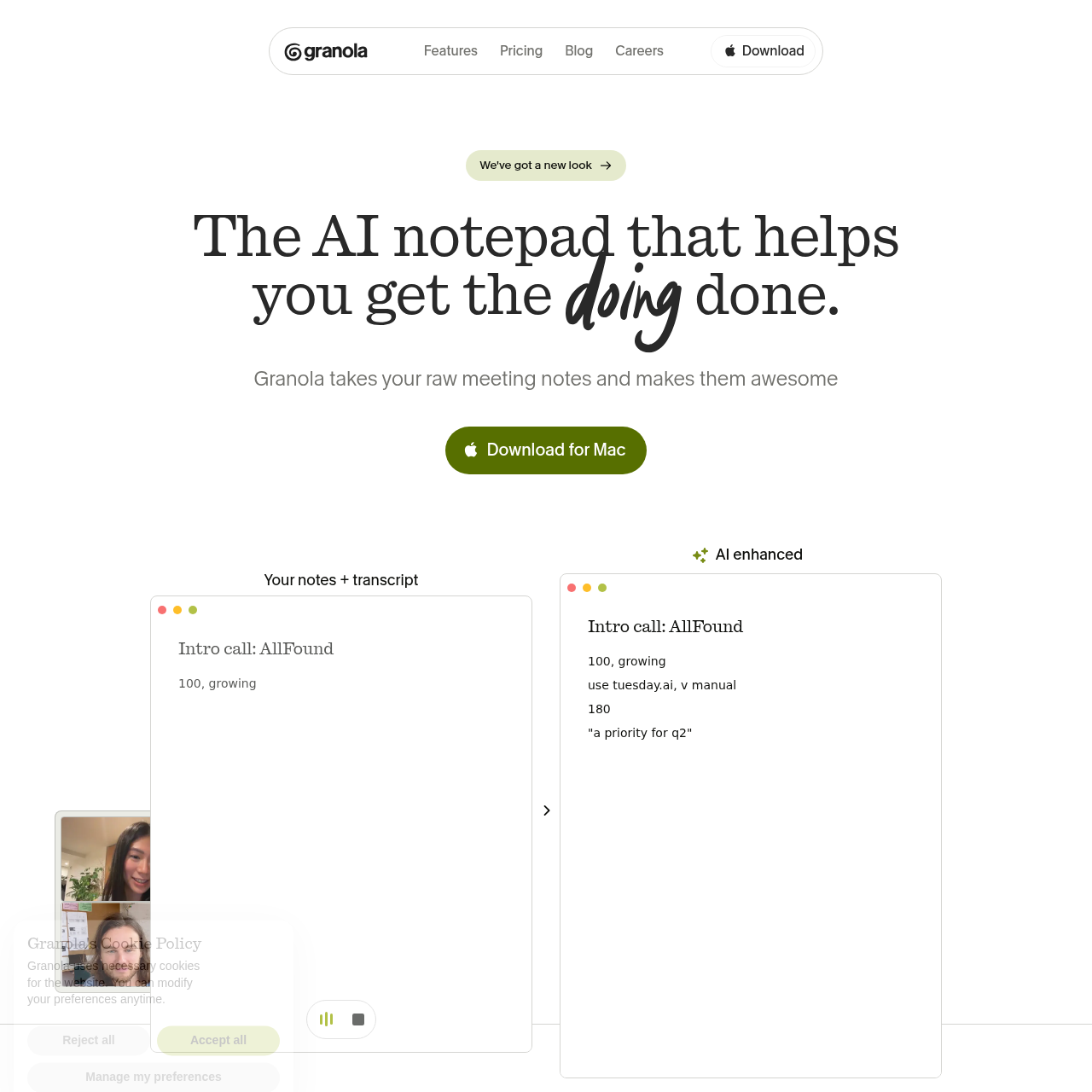 Granola: The AI Notepad for Productive Meetings