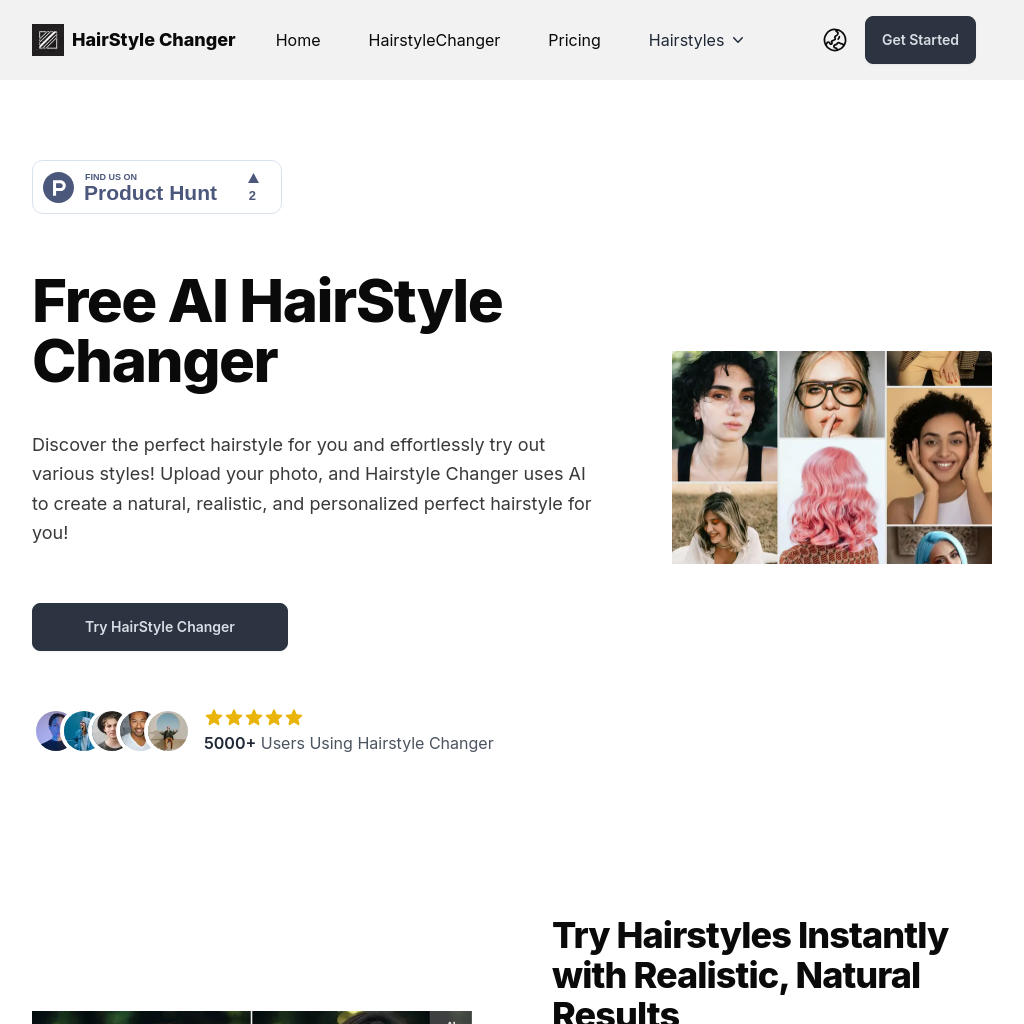 HairStyle Changer: Unlock Perfect Hairstyles with AI