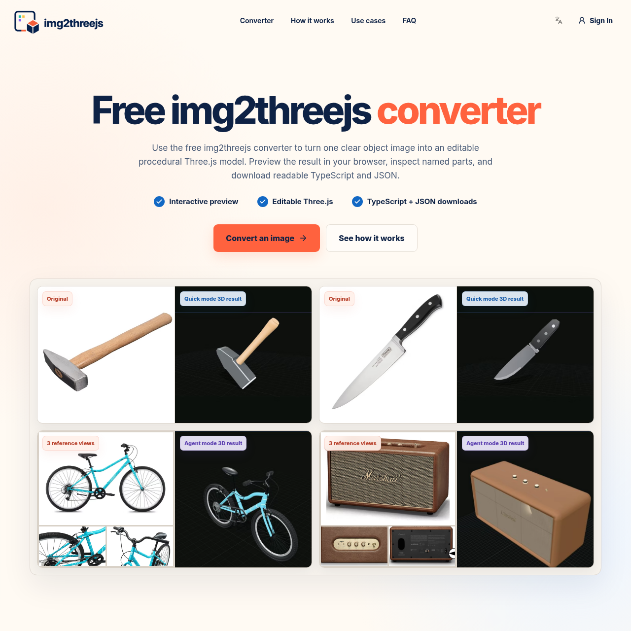 3D Model Converter for Web