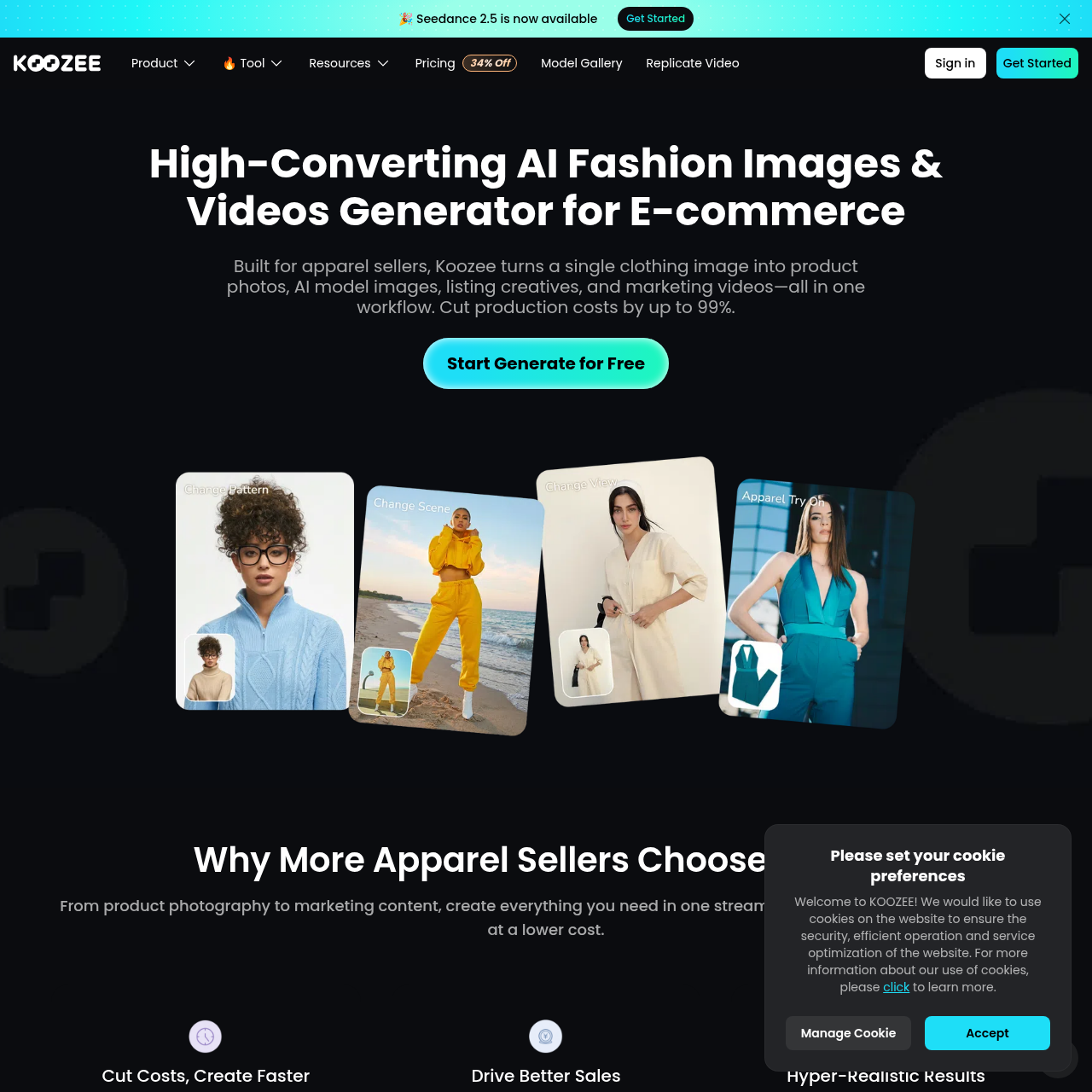 Ecommerce image generator