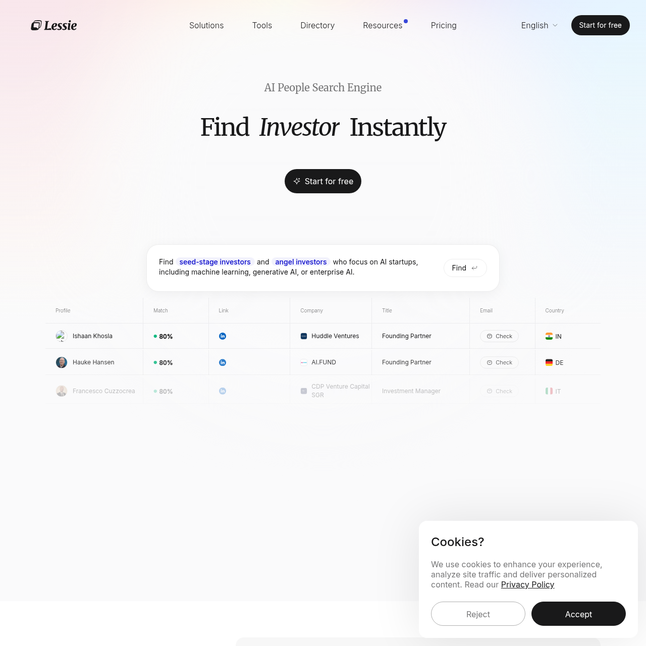 AI People Search Engine