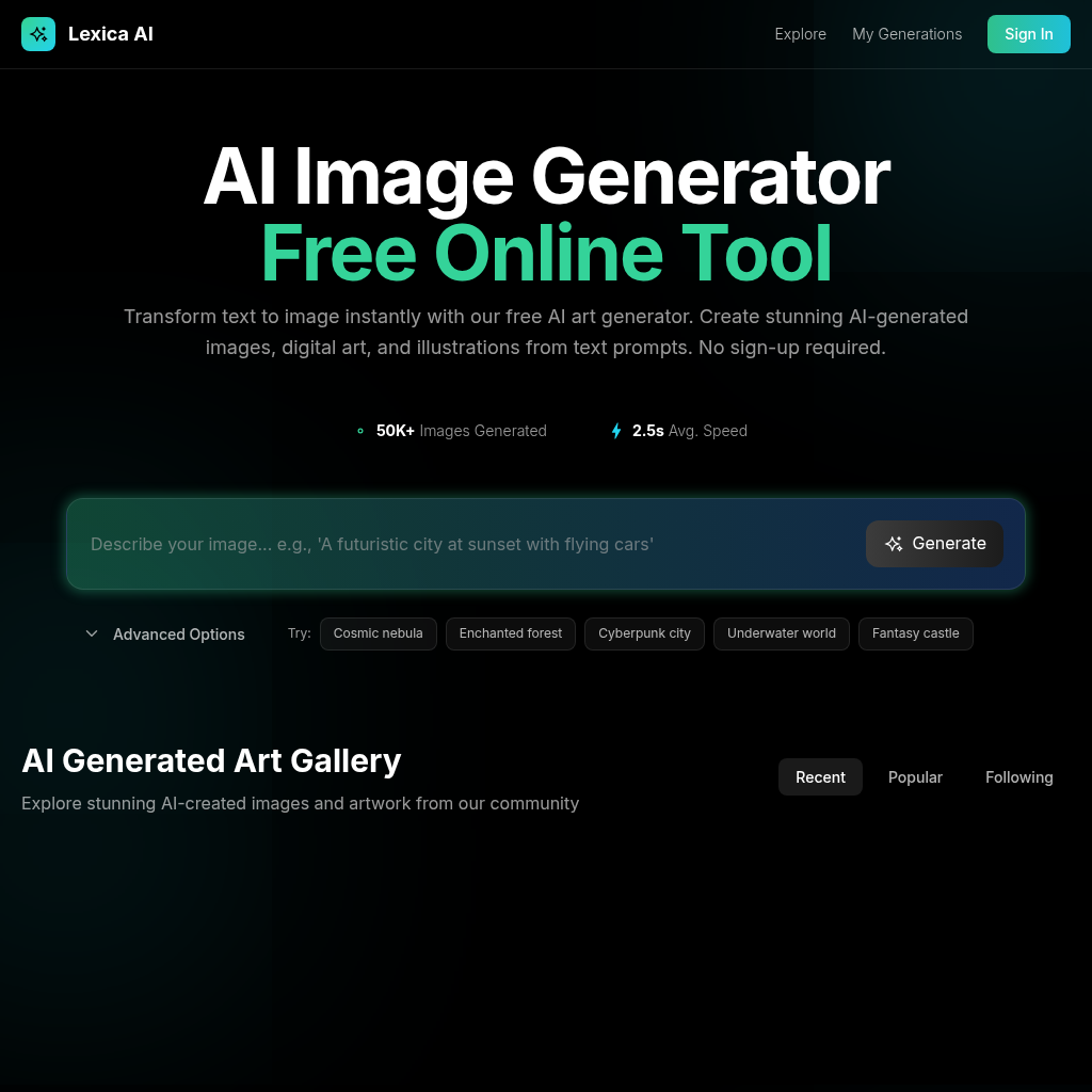 Lexica AI: Create Stunning AI-Generated Images in Seconds