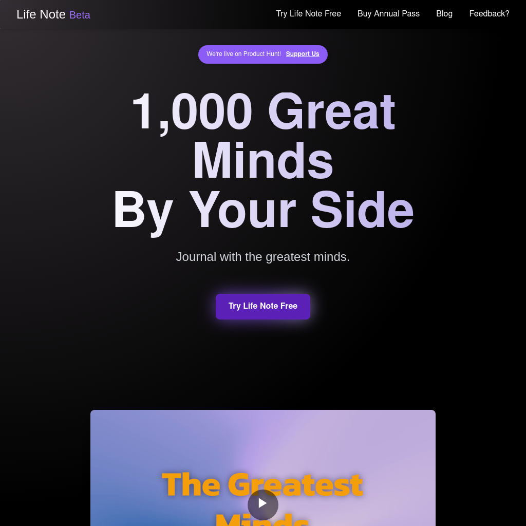 Journal with the Greatest Minds, Unlock Your Full Potential