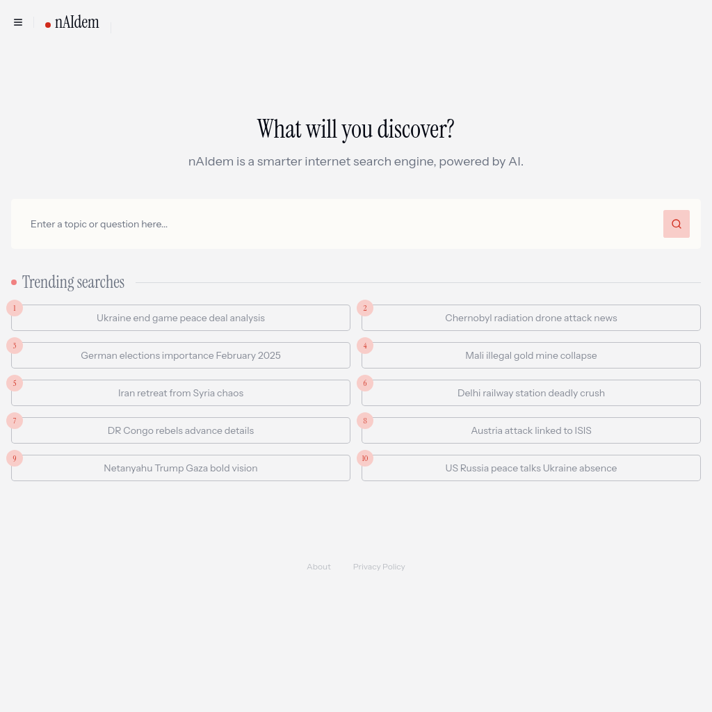 nAIdem: Discover smarter search results with AI
