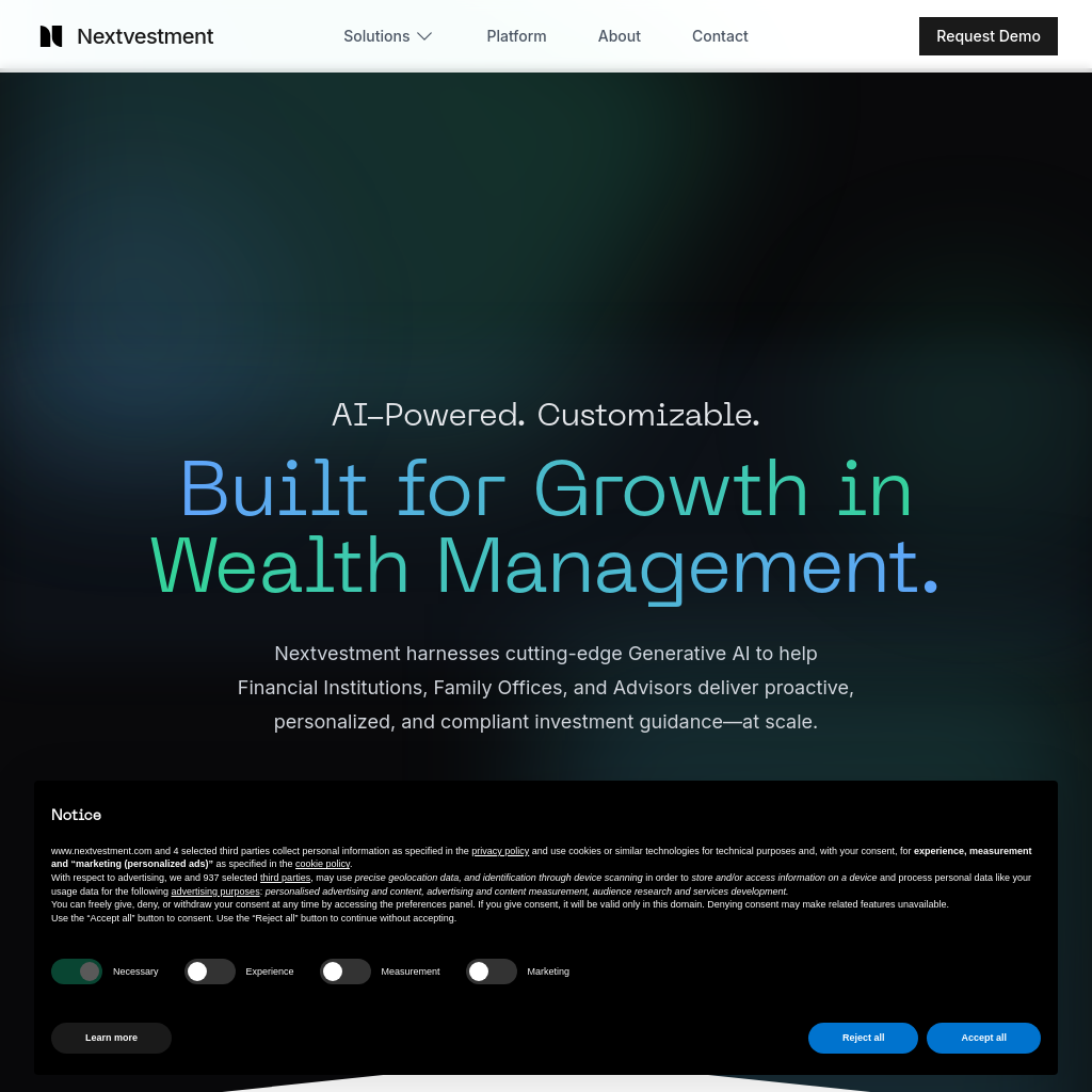 Nextvestment: Transform Your Investment Management with Nextvestment