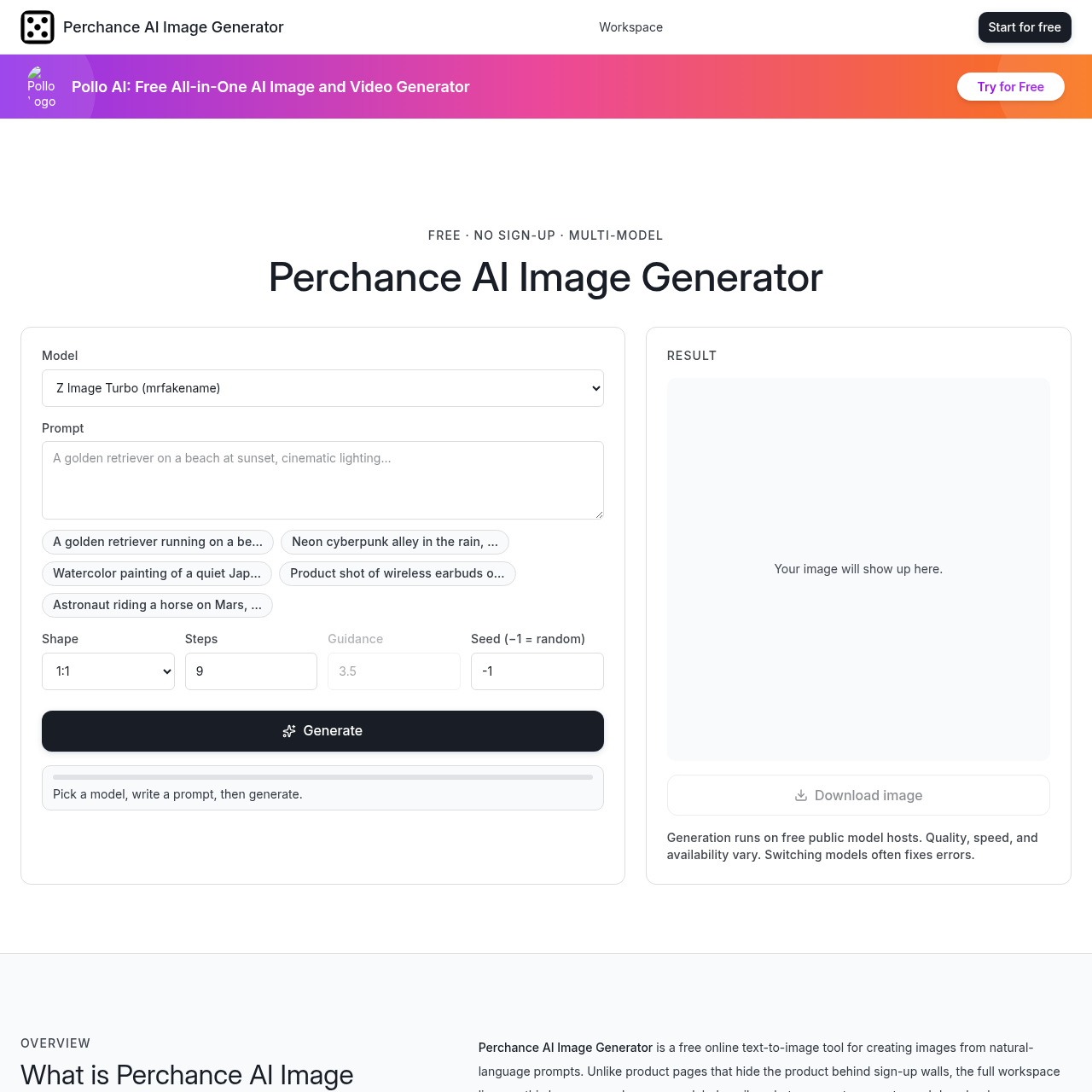 Free Text to Image Tool