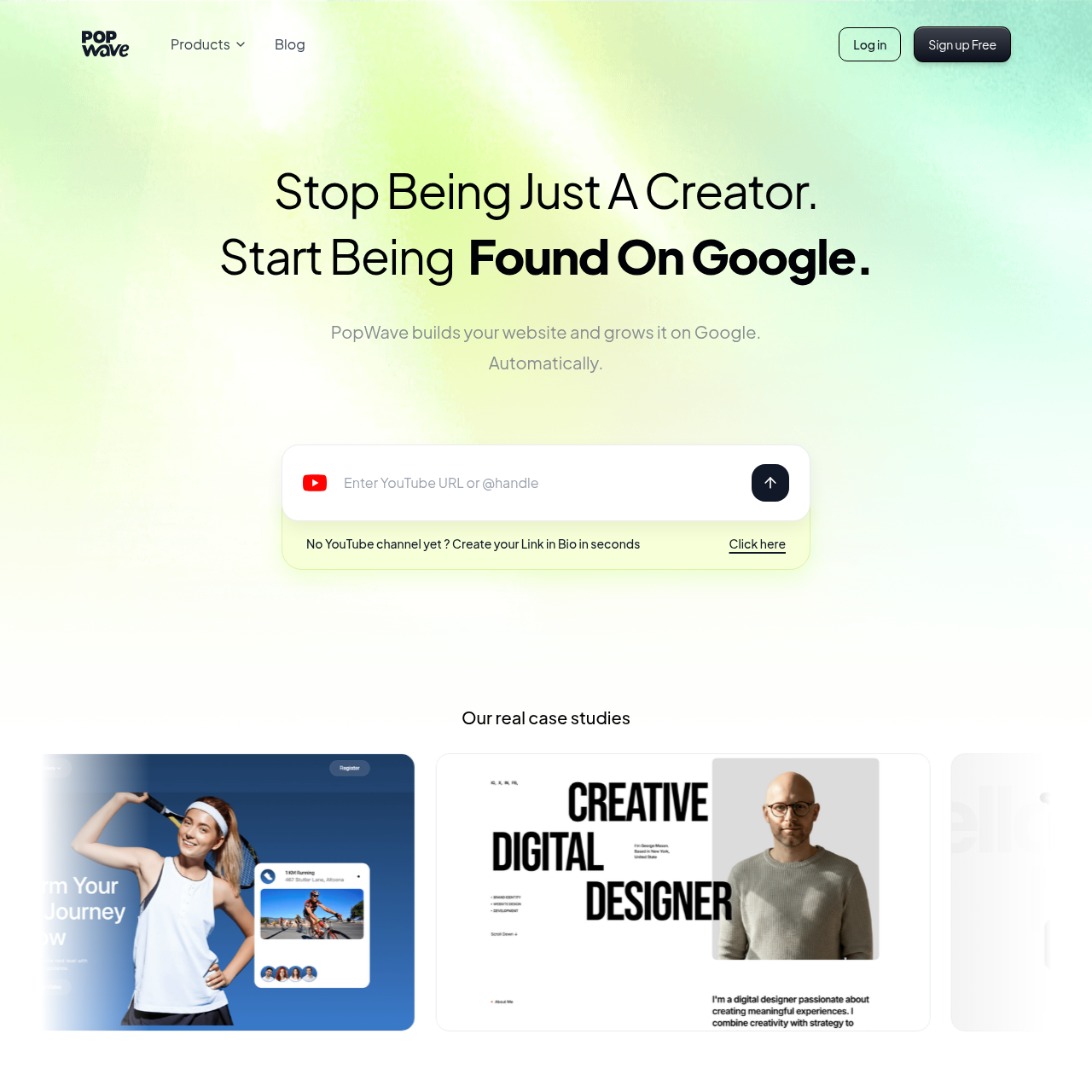 PopWave | Your All-in-one Link in Bio And Portfolio Builder