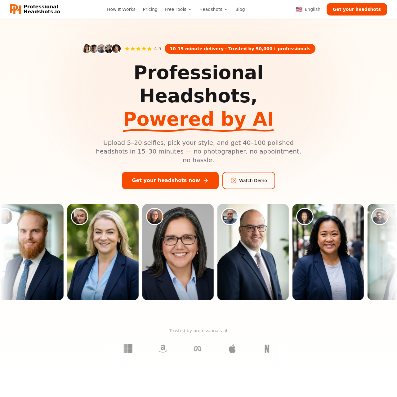 AI Professional Headshot Generator | Stand Out to Employers