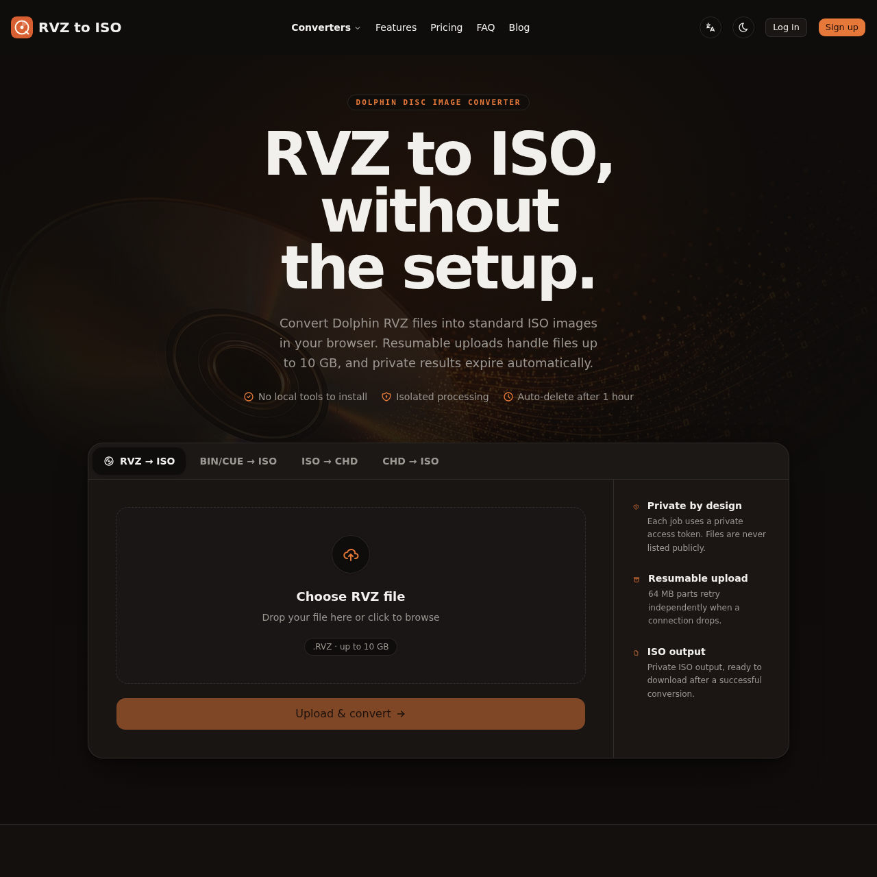 Game converter, lossless restoration