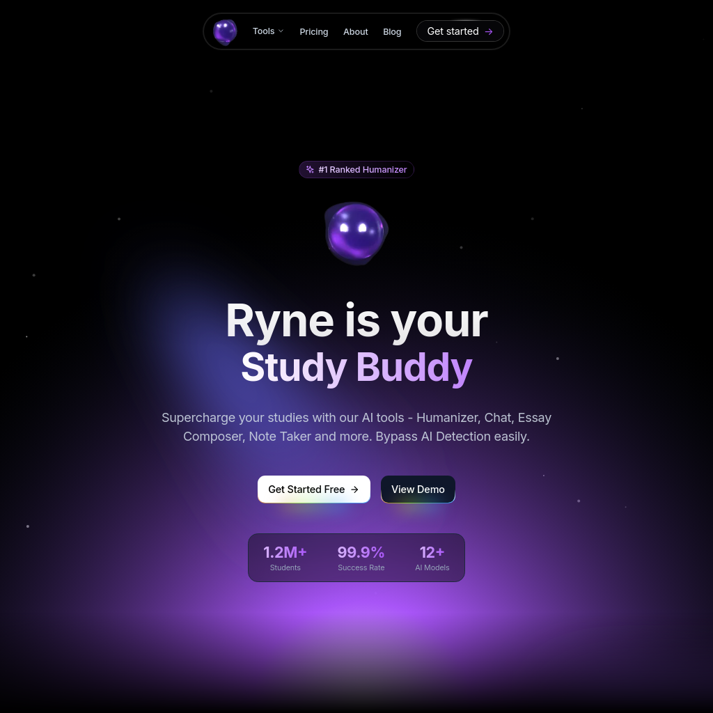 Ryne AI: Your AI Study Buddy, Beyond Boundaries