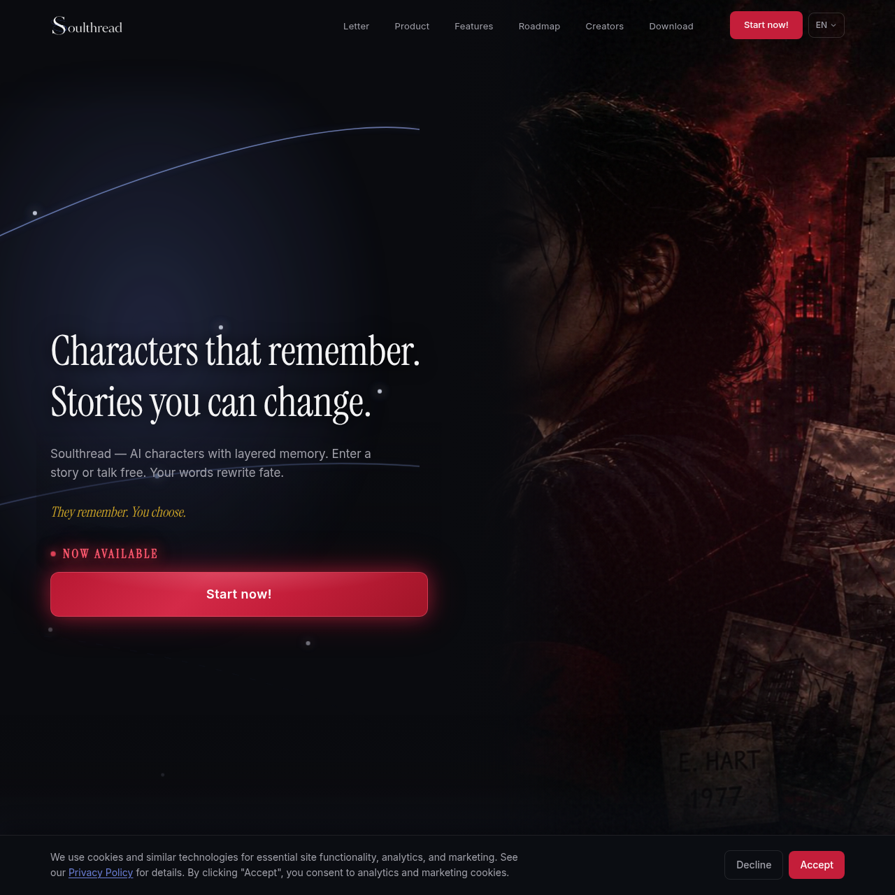 Interactive narrative platform