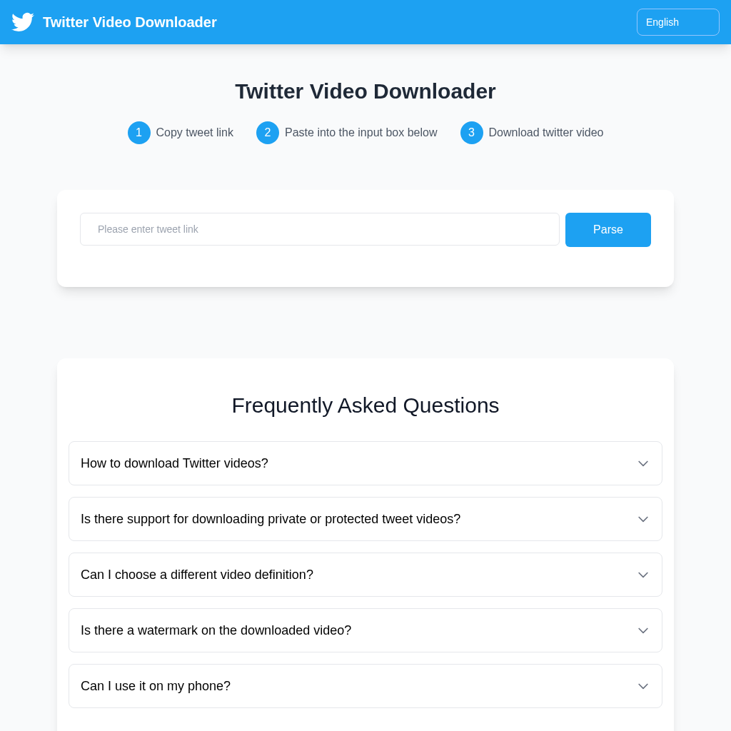 Twitter Video Downloader: Download Twitter videos for free