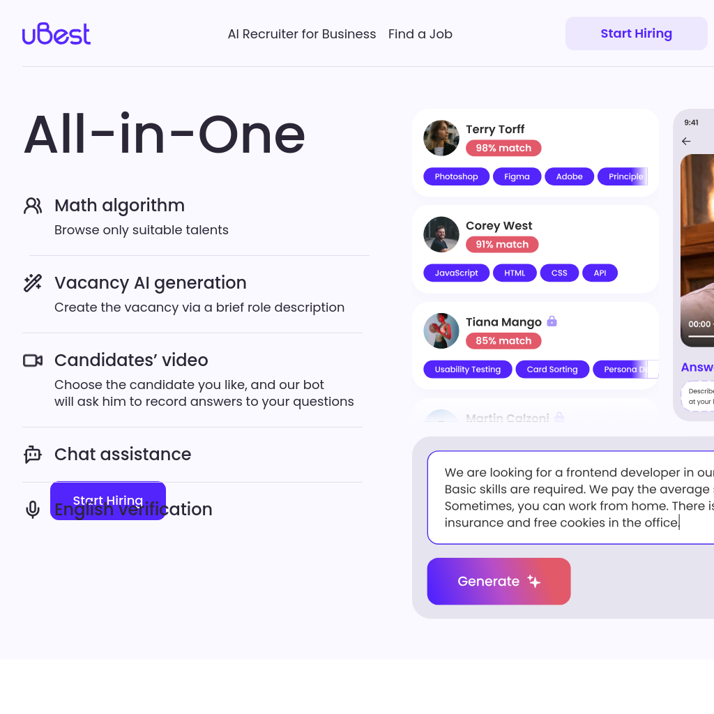 Streamline Hiring, Unlock Talent, Amplify Success
