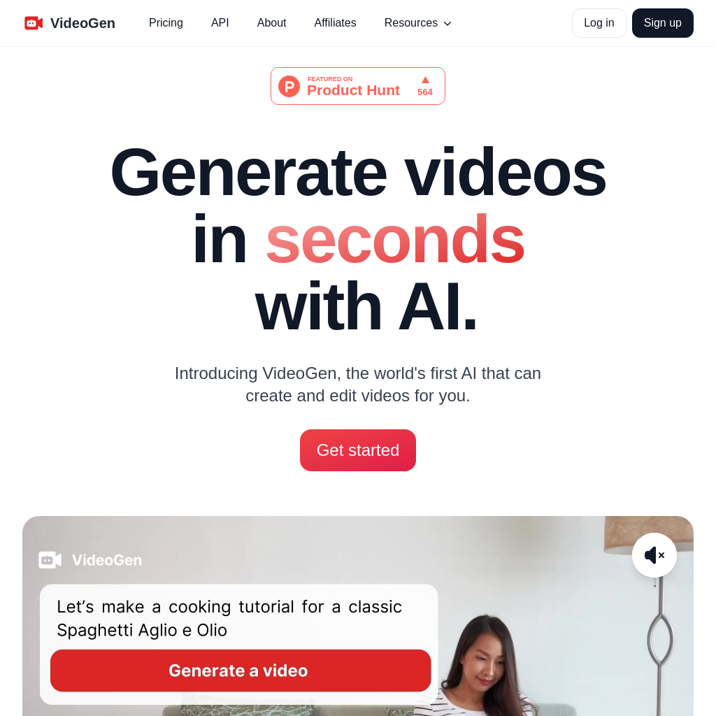Create Videos in Seconds, Efficiently and Professionally