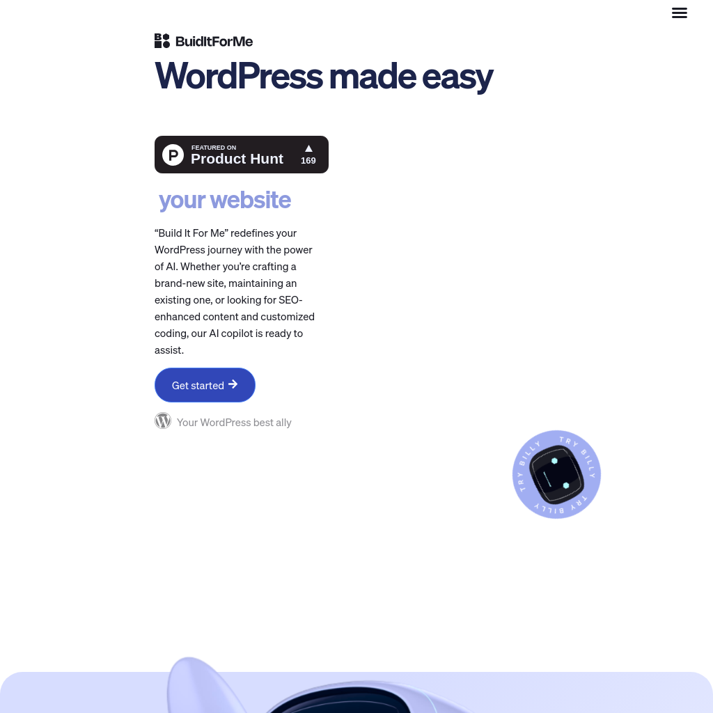 Build, Custom, Optimize - On Autopilot with Billy