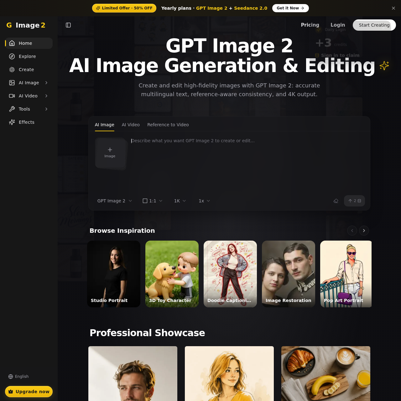 Free AI Image Generator and Editor with 4K Output Free AI Image Generator and Editor with 4K Output