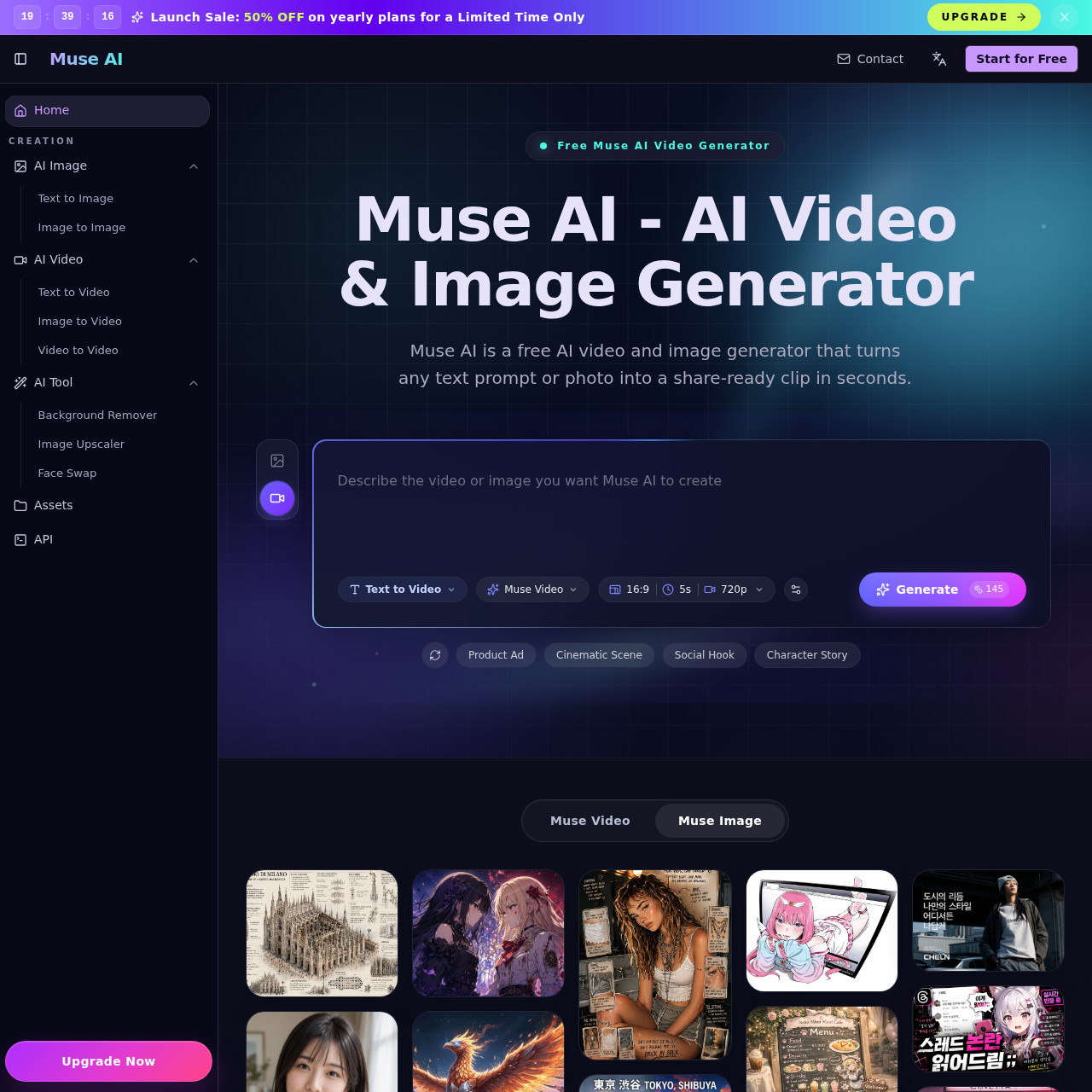 AI Video and Image Generator AI Video and Image Generator