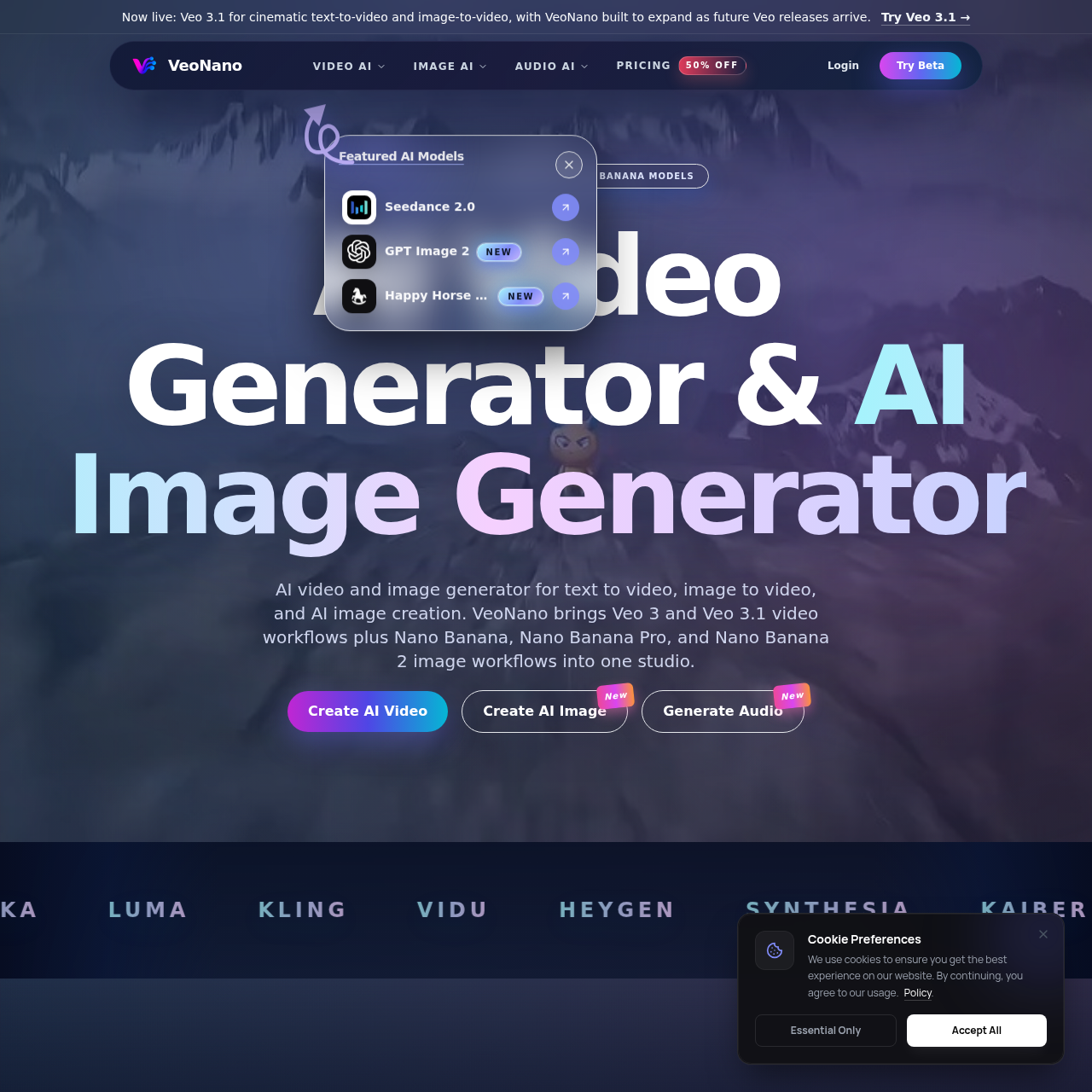 Transform Text to Video and Image with AI Transform Text to Video and Image with AI